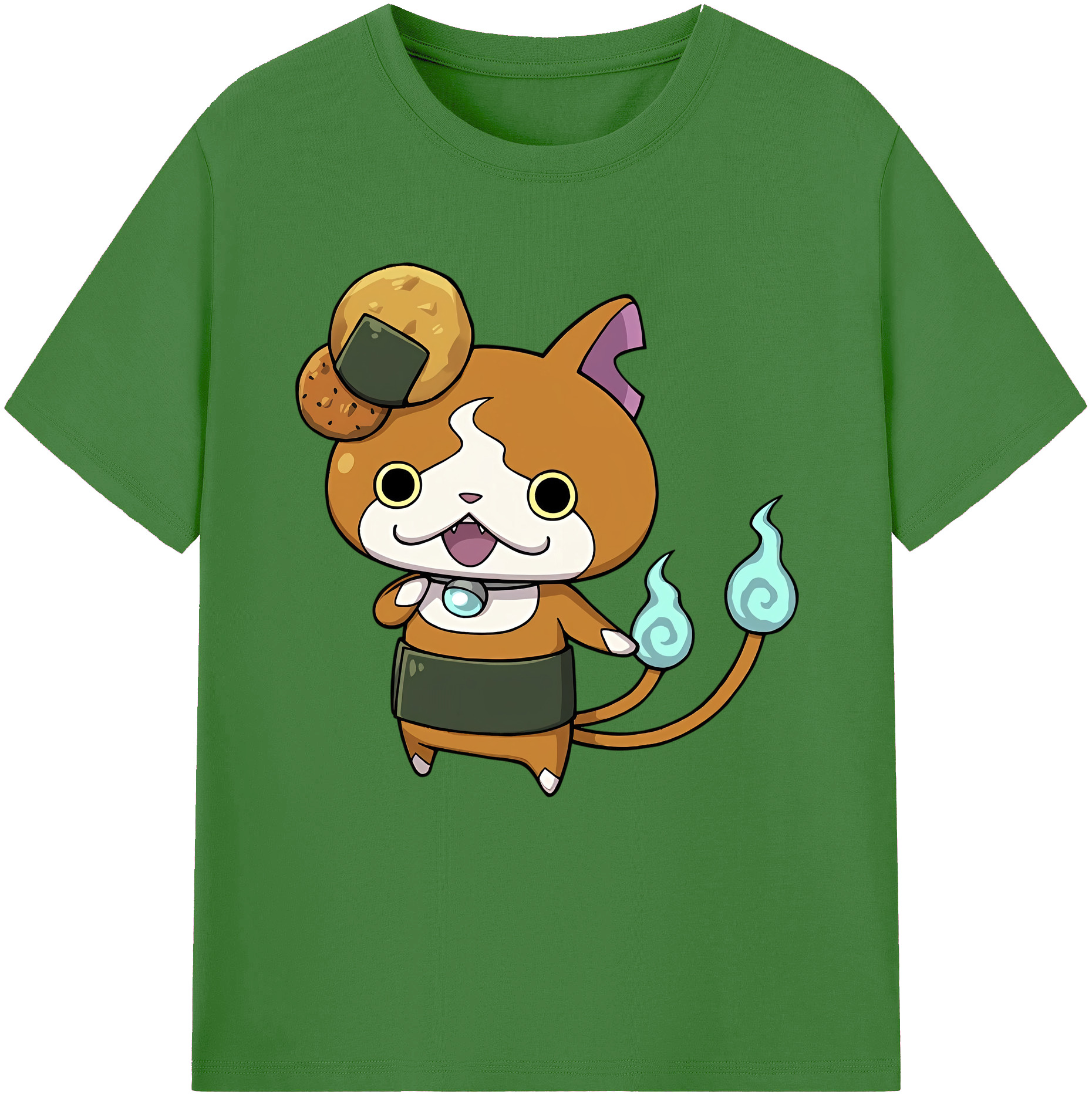 （画像用） 妖怪ウォッチ Yo-kai Watch レディースカジュアルプリントTシャツ（綿100％）